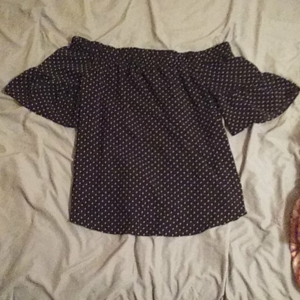 Off the shoulder blouse